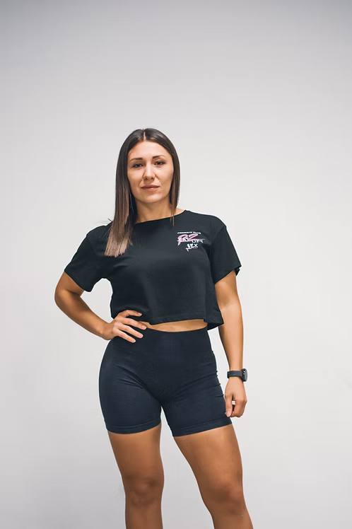 Crop top Eat lift S*x