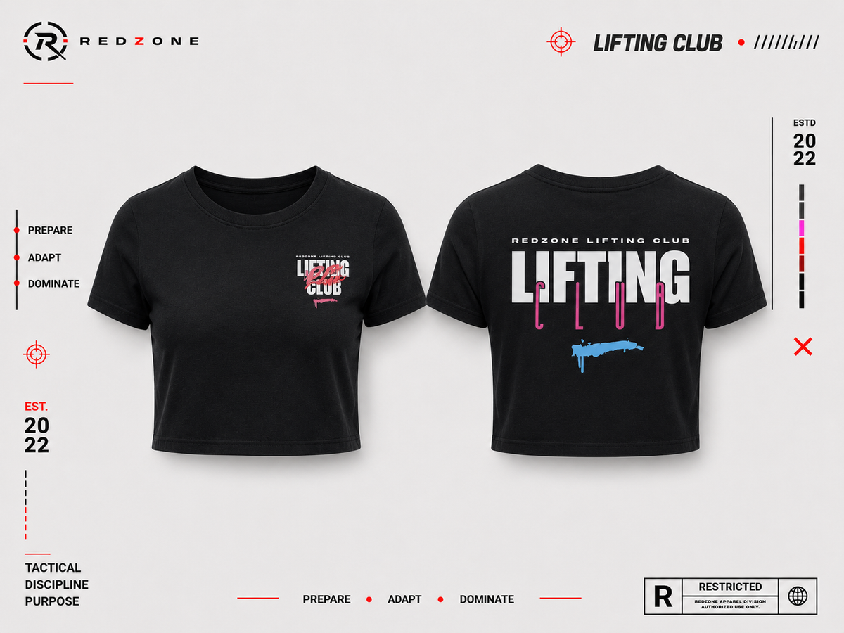 Crop top Lifting club