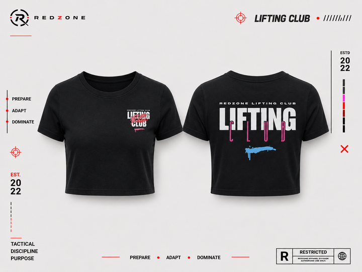 Crop top Lifting club
