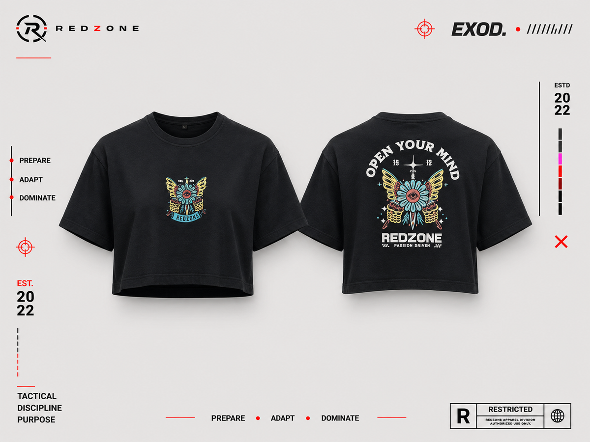 Crop top Open your mind