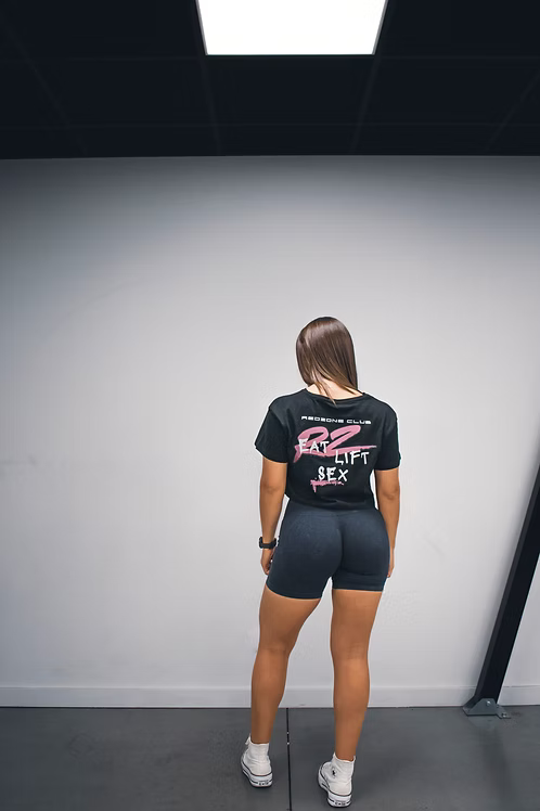 Crop top Eat lift S*x