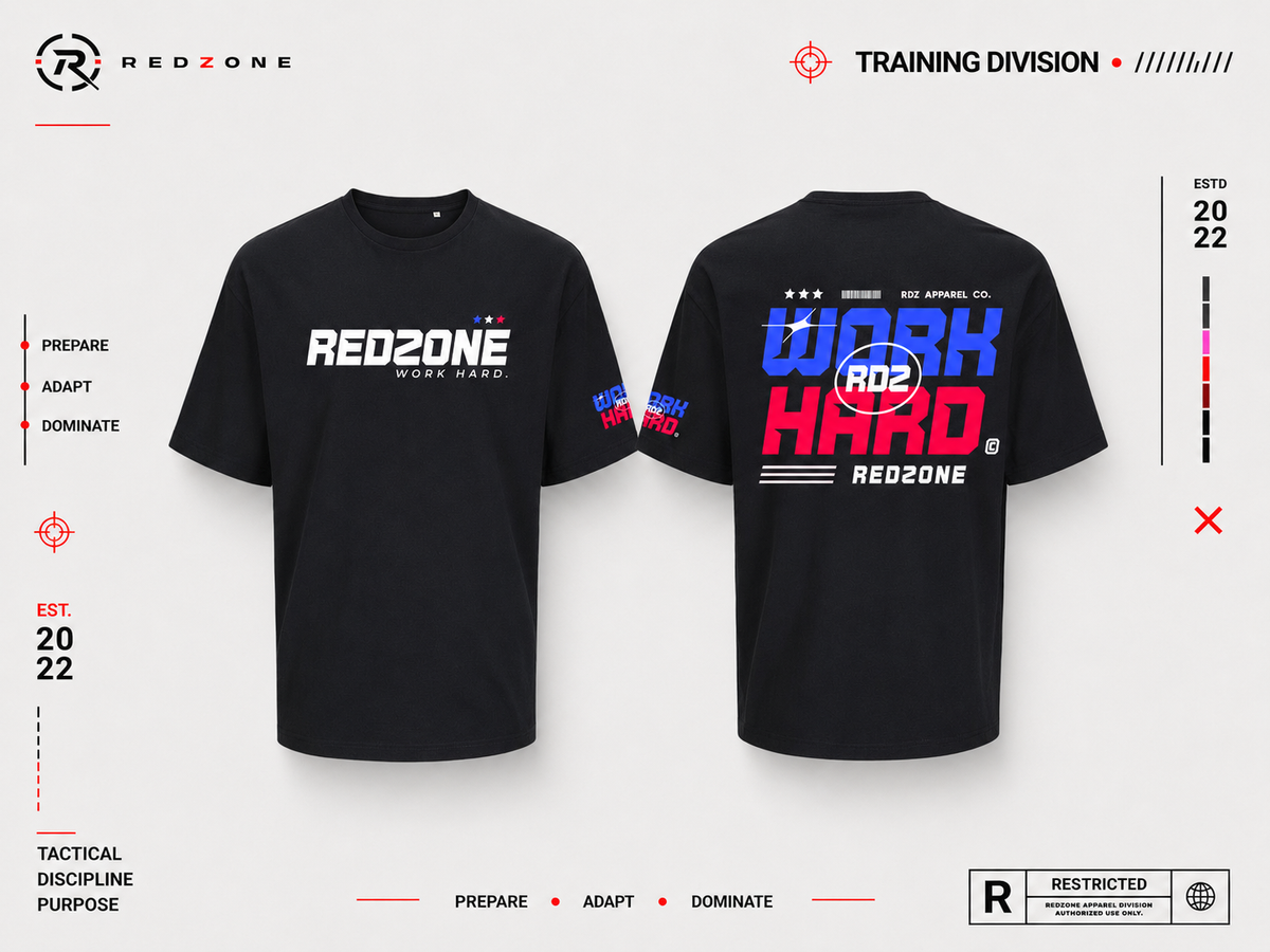 T-shirt Work hard
