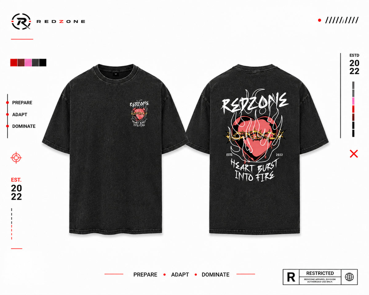 T-shirt Heart Burst
