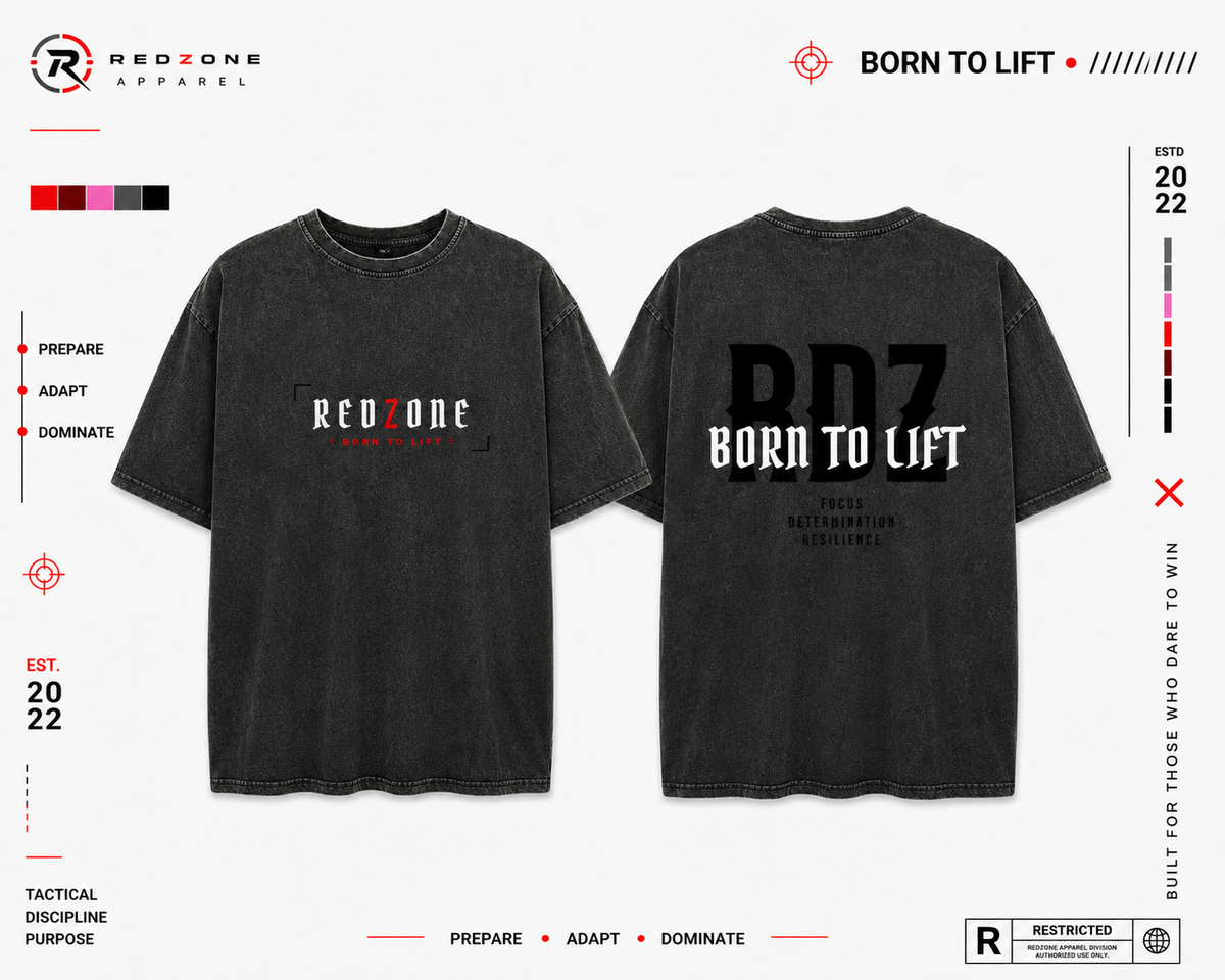 T-shirt Born to lift