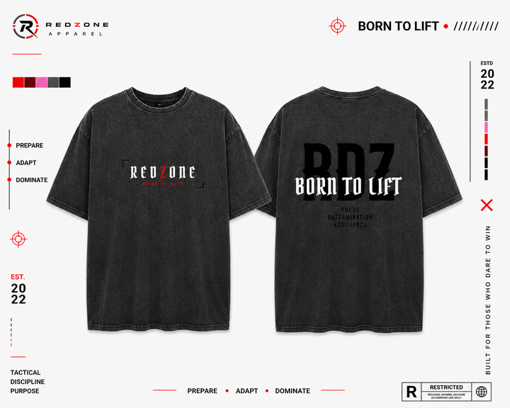 T-shirt Born to lift