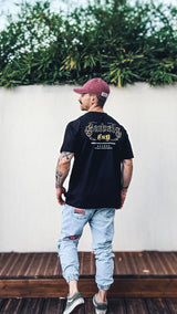 T-shirt Barbell club vintage