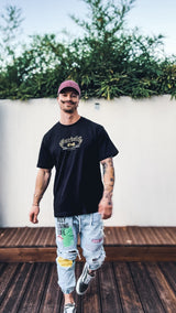 T-shirt Barbell club vintage