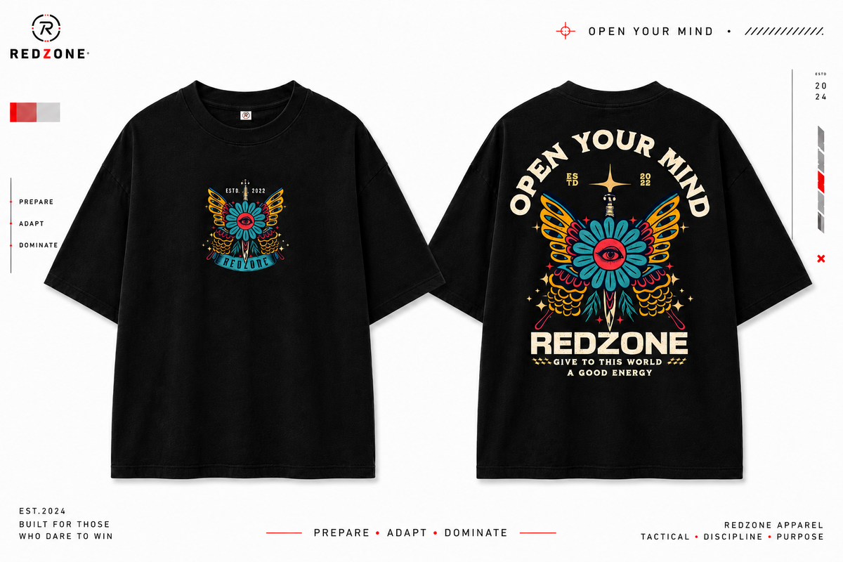 T-shirt Oversize Open Your Mind