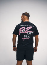 T-shirt Oversize Eat Lift Sex