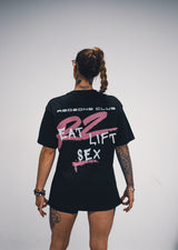 T-shirt Oversize Eat Lift Sex